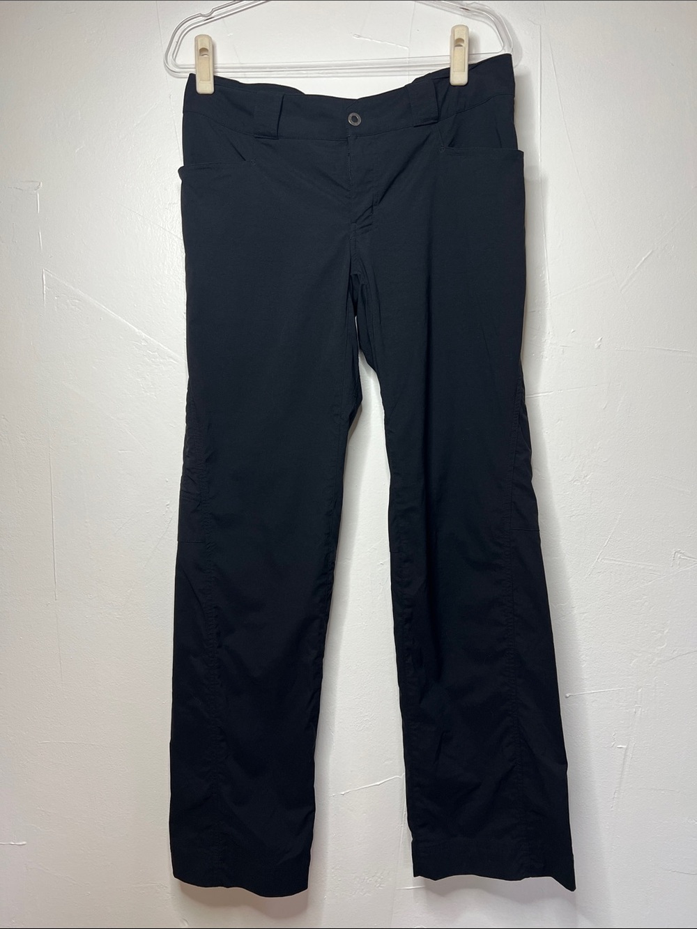 Arc’teryx Womens Black Casual Pants Hiking Walking lightweight straight leg